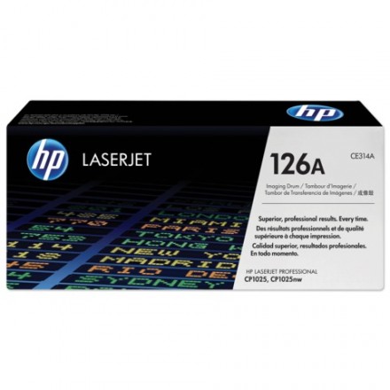 Фотобарабан HP (CE314A) ColorLaserJet Pro CP1025/CP1025NW, оригинальный, 14000 страниц (черно-белые), 7000 страниц (цветные) 