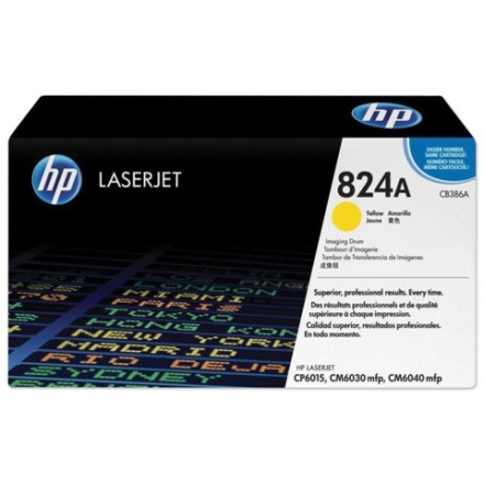 Фотобарабан HP (CB386A) ColorLaserJet CP6015/CM6030/CM6040, желтый, оригинальный, ресурс 23000 страниц 