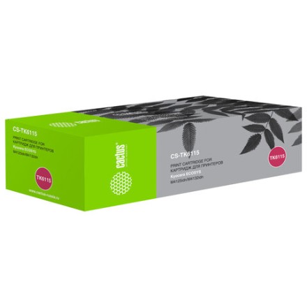 Картридж лазерный CACTUS (CS-TK6115) для Kyocera Ecosys M4125idn/M4132idn, ресурс 15000 страниц 