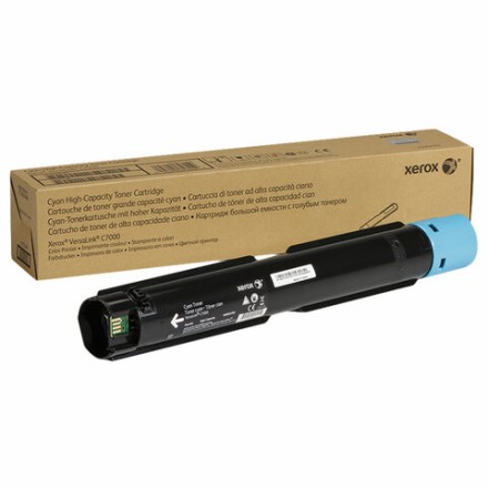 Картридж лазерный XEROX (106R03768) VersaLink C7000, голубой, оригинальный, ресурс 10100 страниц 