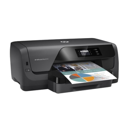 Принтер струйный HP Officejet Pro 8210, А4, 2400х1200, 22 стр./мин., 30000 стр./мес, ДУПЛЕКС, Wi-Fi, сетевая карта, D9L63A 