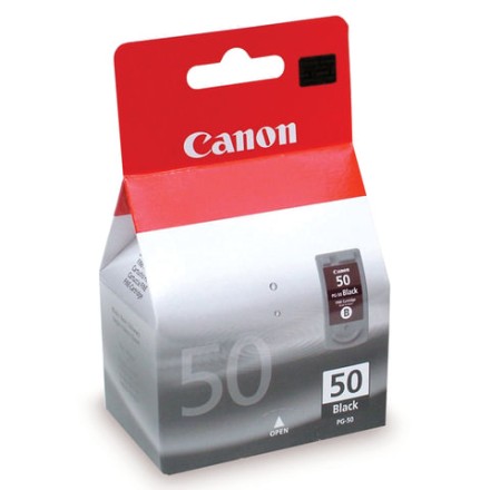 Картридж струйный CANON (PG-50) PIXMA MP150/170/450/160/460/JX200/500, черный, оригинальный, увеличенный, 520 стр., 0616B001 