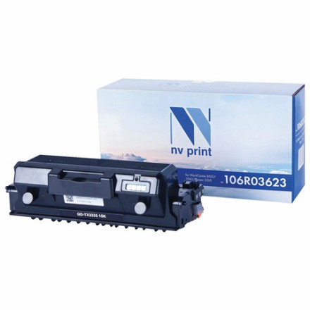 Тонер-картридж лазерный NV PRINT (NV-106R03623) для XEROX WC 3335/3345/P3330, ресурс 15000 страниц 