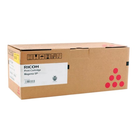 Тонер-картридж RICOH (407901) Ricoh SP C340DN, пурпурный, ресурс 3800 стр., оригинальный 