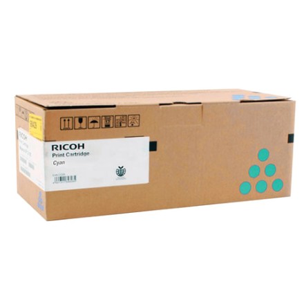 Тонер-картридж RICOH (407900) Ricoh SP C340DN, голубой, ресурс 3800 стр., оригинальный 
