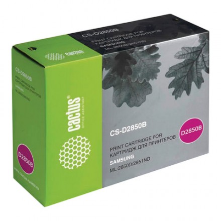 Картридж лазерный CACTUS (CS-D2850B) для SAMSUNG ML-2850D/2851ND, ресурс 5000 стр. 