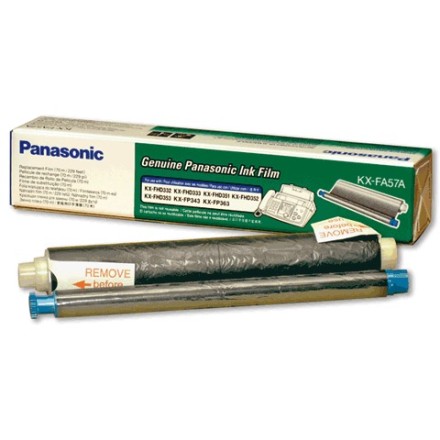 Термопленка для факса PANASONIC FP343/FP363 (KX-FA57A), оригинальная 