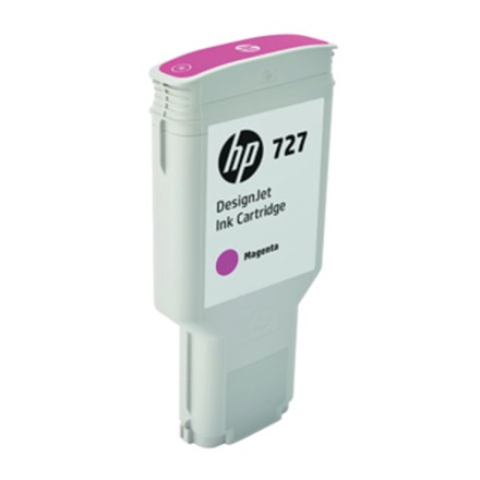 Картридж струйный для плоттера HP (F9J77A) DesignJet T1500/T920/T2500, №727, 300 мл, пурпурный, оригинальный 