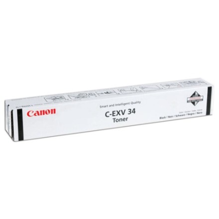 Тонер CANON (C-EXV34BK) iR C9060/C9065/C9070, черный, оригинальный, ресурс 23000 страниц, 3782B002 