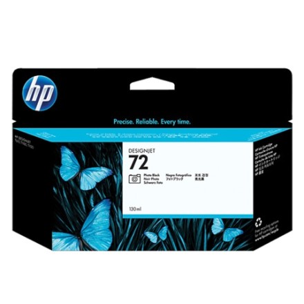 Картридж струйный для плоттера HP (C9370A) Designjet T610/795/1100 и др., №72, черный фото, 130 мл, оригинальный 
