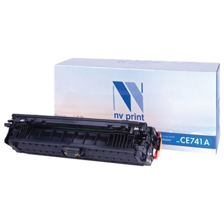 Картридж лазерный NV PRINT (NV-CE741A) для HP CP5220/CP5225/CP5225dn/CP5225n, голубой, ресурс 7300 страниц 