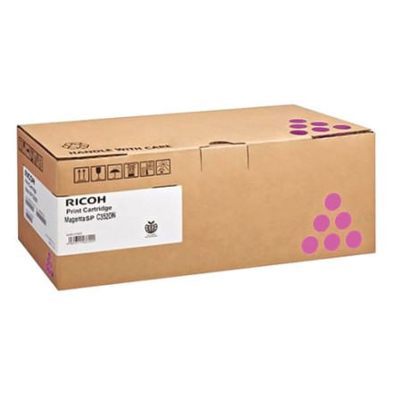 Тонер-картридж RICOH (407385) Ricoh SP C352DN, пурпурный, ресурс 7000 стр., оригинальный 