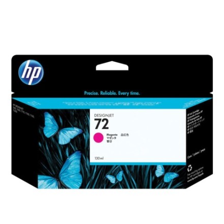 Картридж струйный для плоттера HP (C9372A) Designjet T610/795/1100 и др., №72, пурпурный, 130 мл, оригинальный 