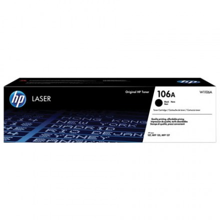 Картридж лазерный HP (W1106A) для HP Laser 135a/135w/137fnw, ресурс 1000 страниц, оригинальный 